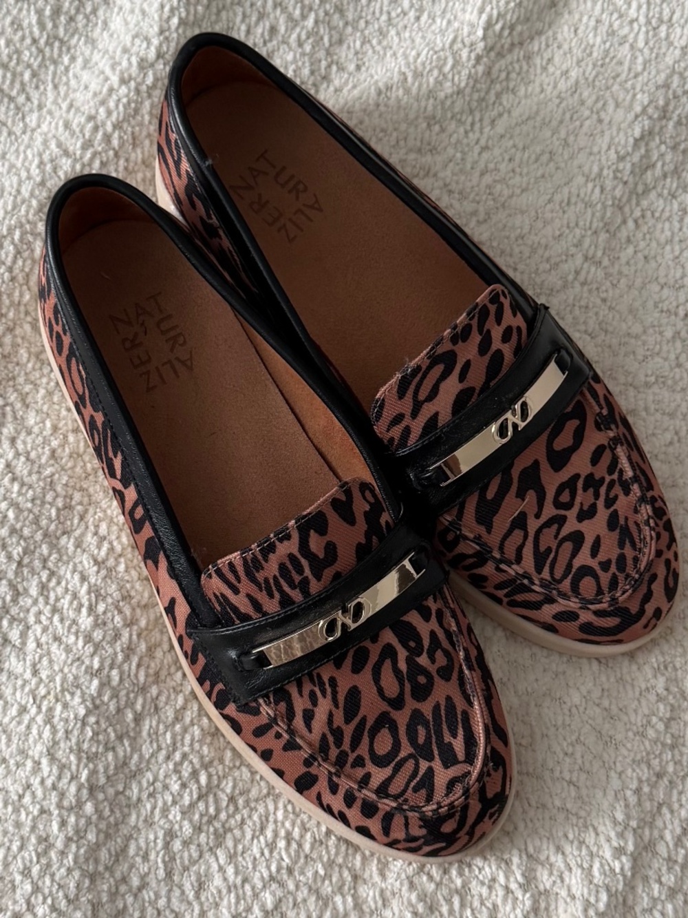 Naturalizer Leopard Print Loafers